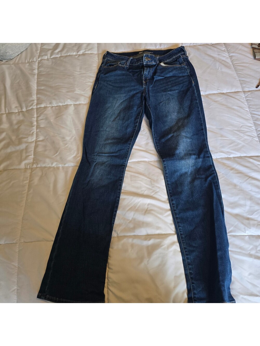 Old Navy Rocker Boot-Cut Blue Jeans